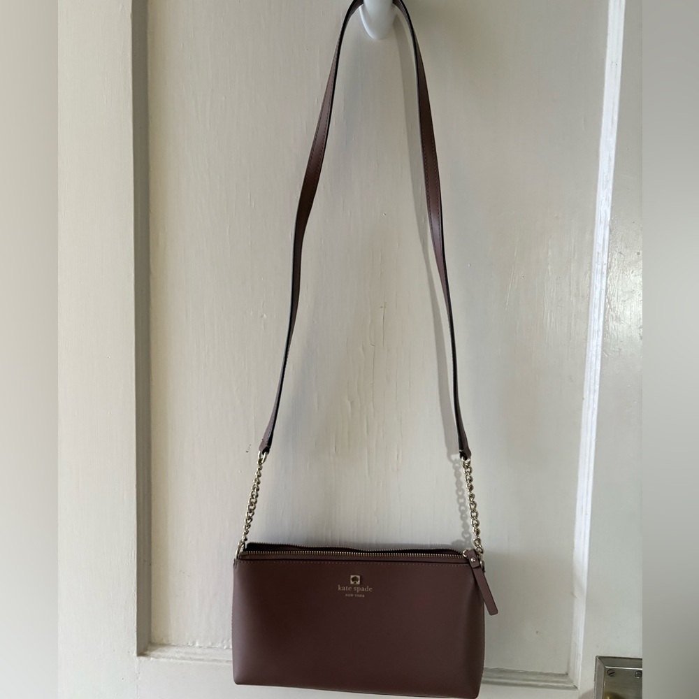 kate spade purse brown